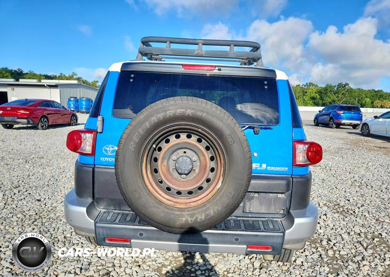 2008 Toyota Fj Cruiser Base VIN:JTEZU11F38K007623 - 6