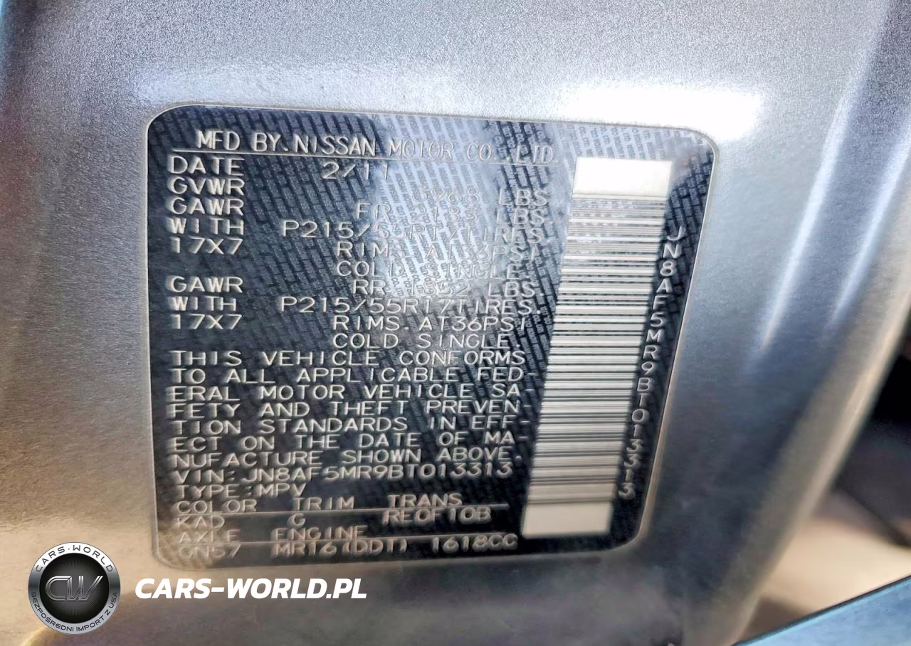 2011 Nissan Juke S VIN:JN8AF5MR9BT013313 - 13
