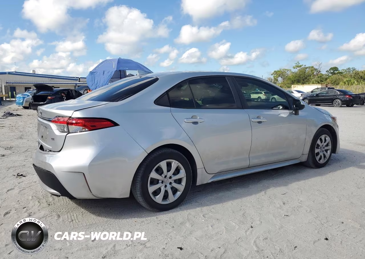 2022 Toyota Corolla Le VIN:JTDEPMAE9NJ222167 - 3