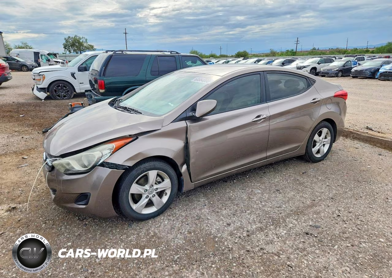 2011 Hyundai Elantra Gls VIN:5NPDH4AE7BH028816 - 1