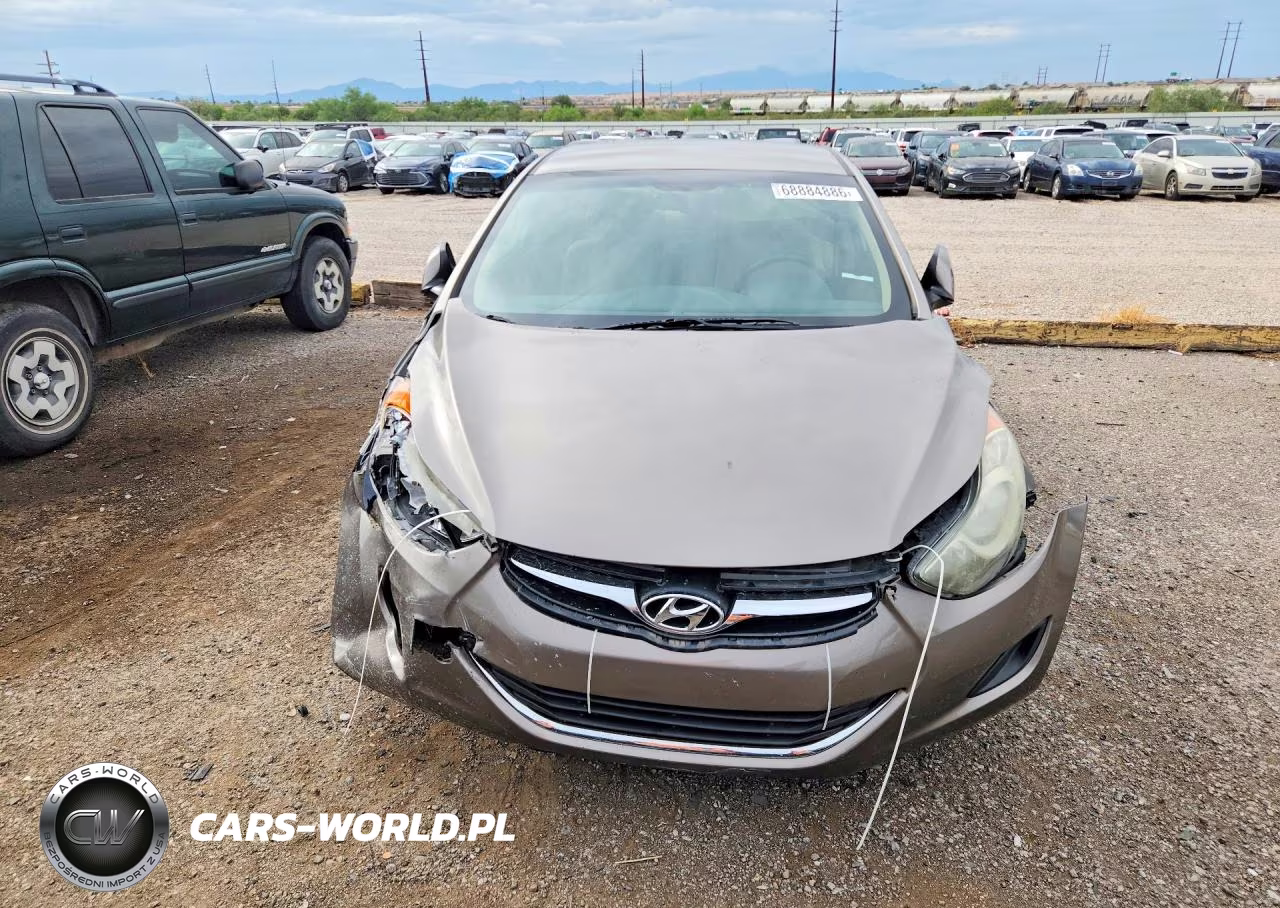 2011 Hyundai Elantra Gls VIN:5NPDH4AE7BH028816 - 5