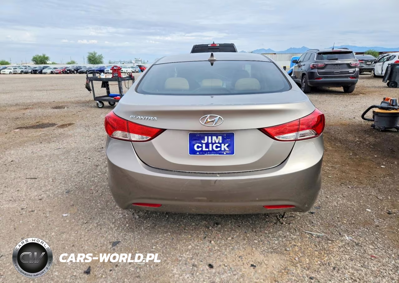 2011 Hyundai Elantra Gls VIN:5NPDH4AE7BH028816 - 6