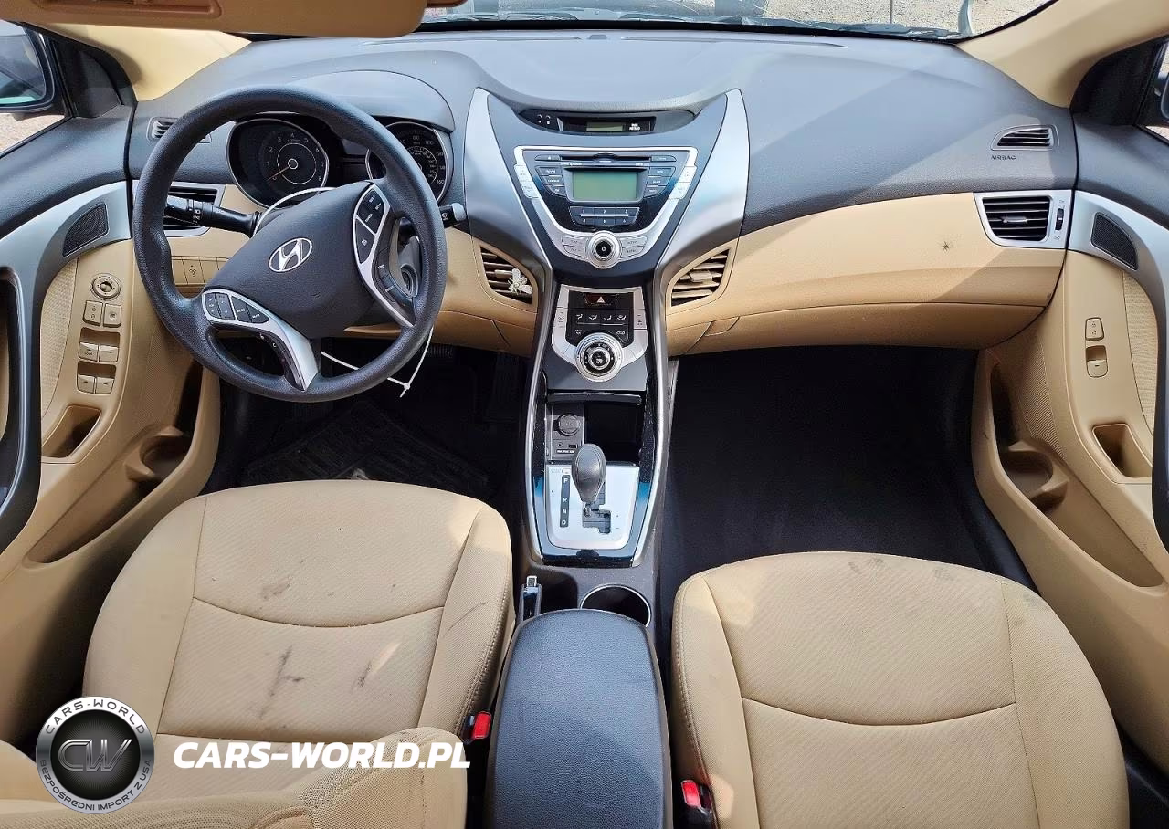 2011 Hyundai Elantra Gls VIN:5NPDH4AE7BH028816 - 8