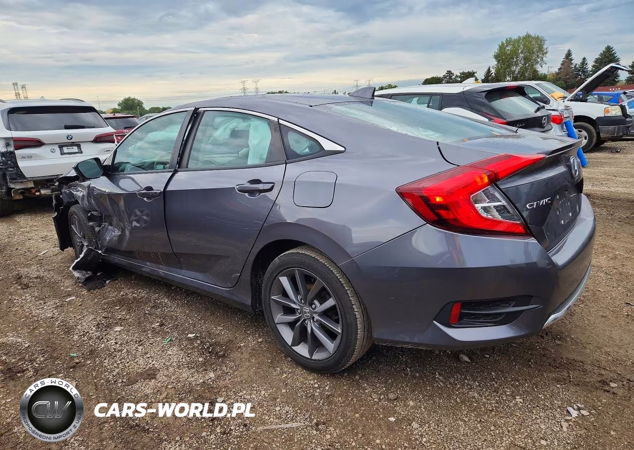 2019 Honda Civic Ex VIN:19XFC1F30KE014760 - 2