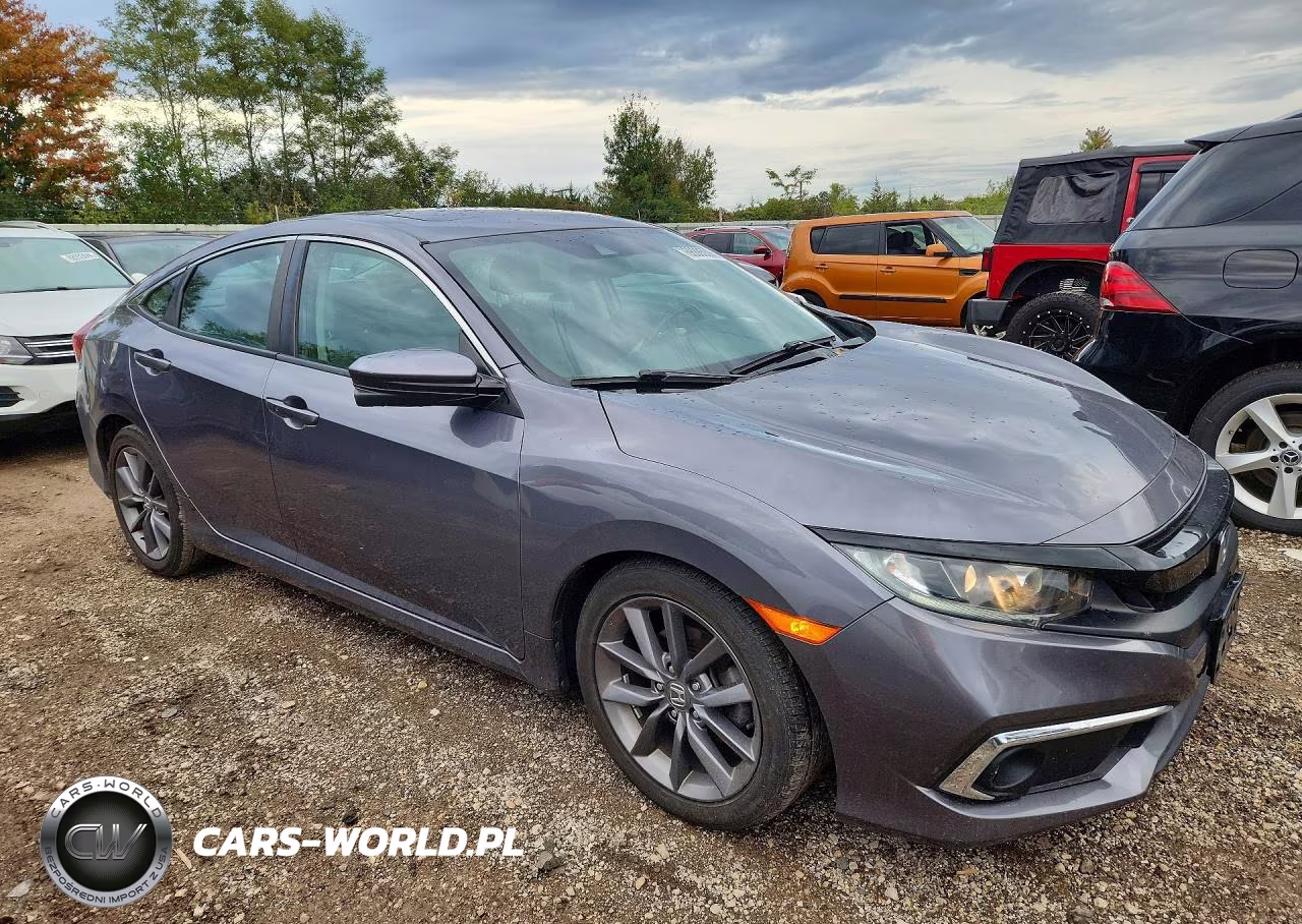 2019 Honda Civic Ex VIN:19XFC1F30KE014760 - 4