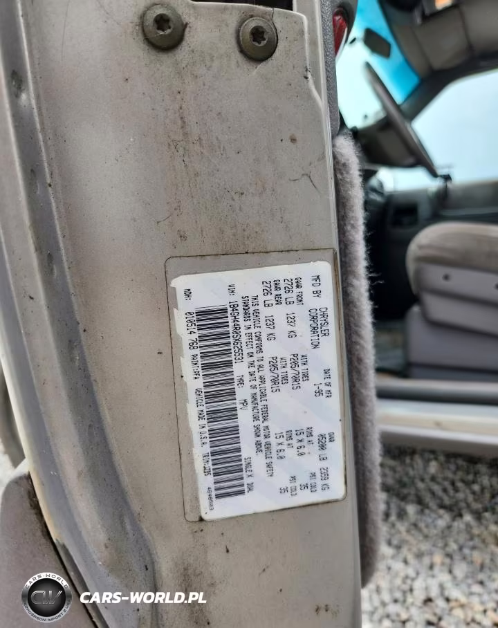 1995 Dodge Grand Caravan Se VIN:1B4GH44R0SX625531 - 13