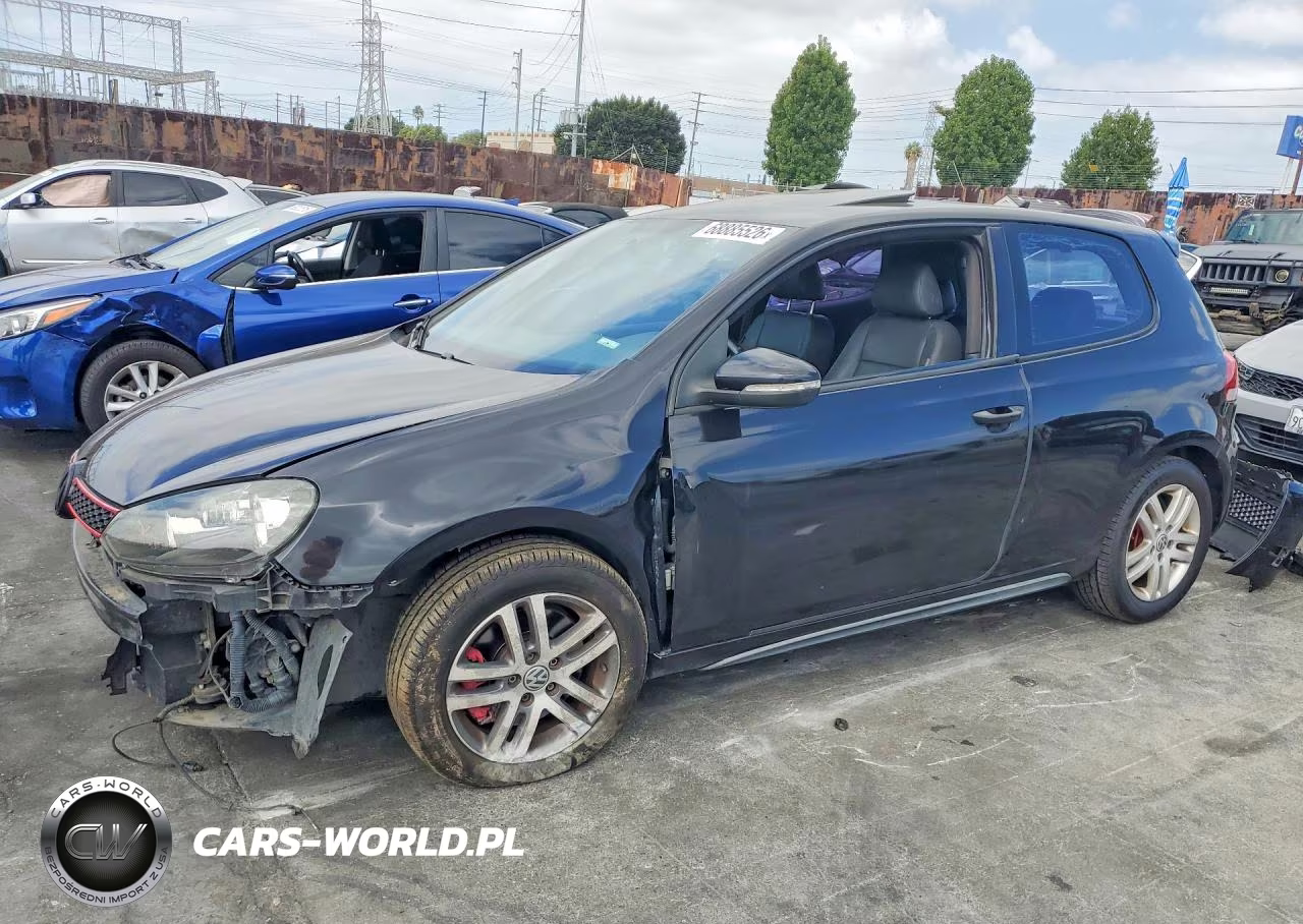 2010 Volkswagen Gti VIN:WVWFD7AJ1AW220339 - 1