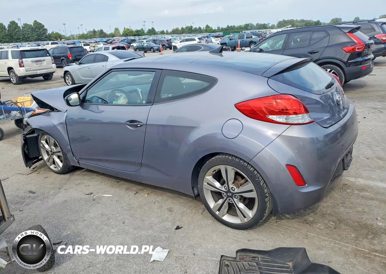 2017 Hyundai Veloster Value Edition VIN:KMHTC6AD2HU320784 - 2