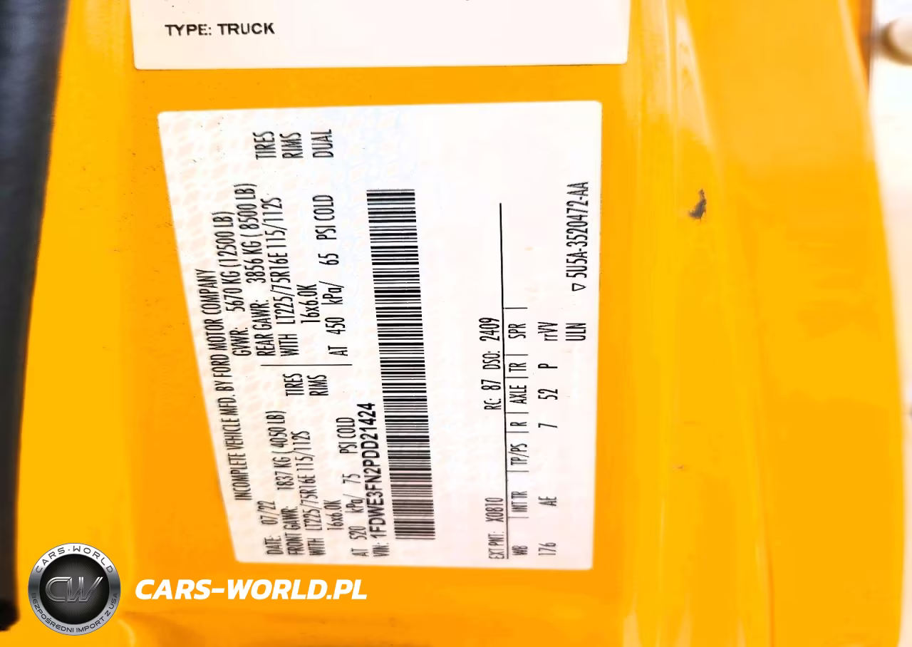 2023 Ford E350 Box Truck VIN:1FDWE3FN2PDD21424 - 12
