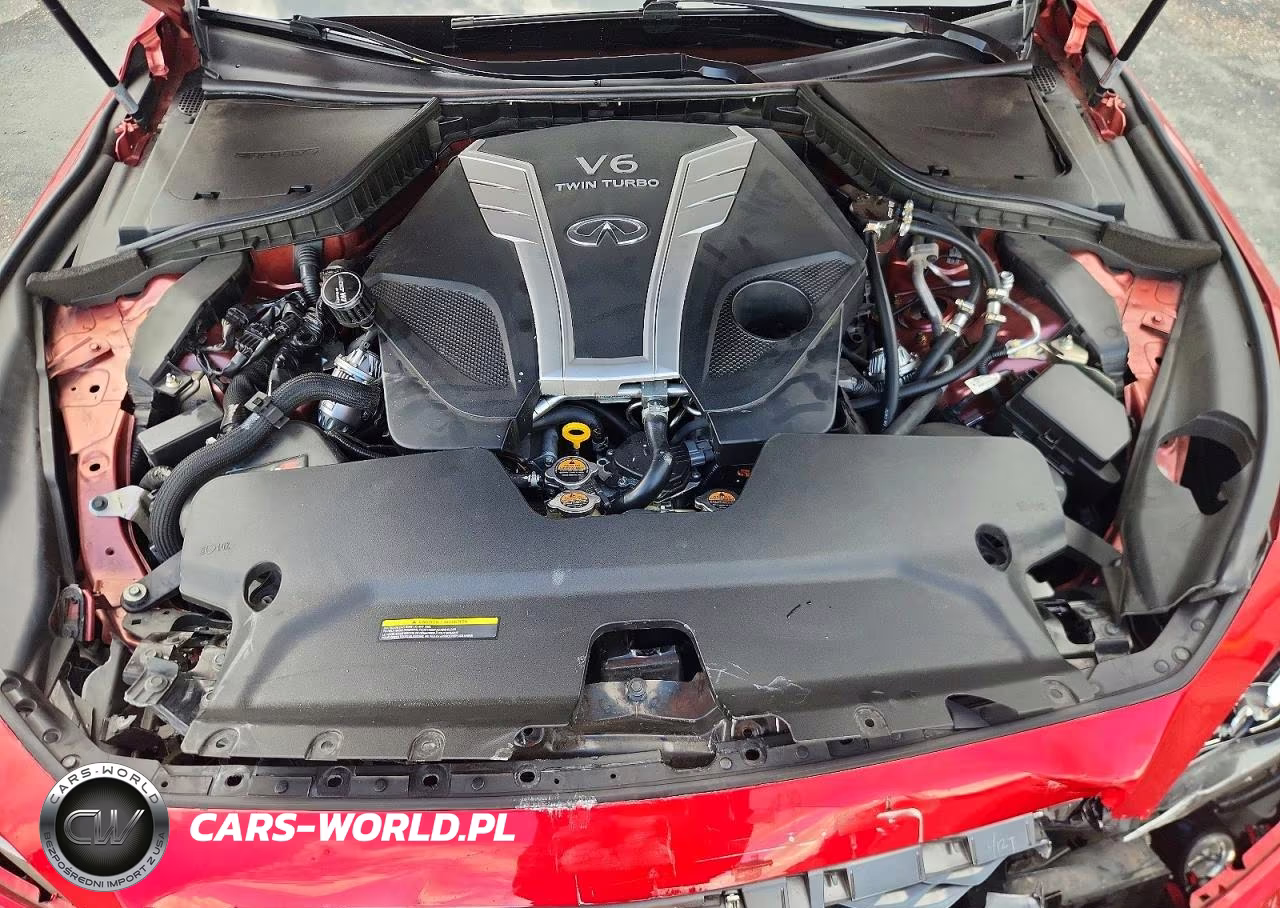 2018 Infiniti Q50 Red Sport 400 VIN:JN1FV7ARXJM700042 - 11
