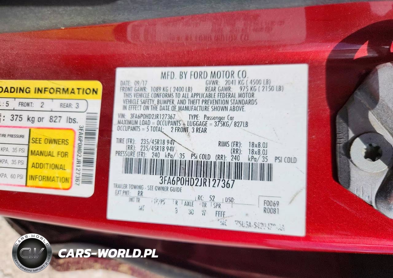 2018 Ford Fusion Se VIN:3FA6P0HD2JR127367 - 13