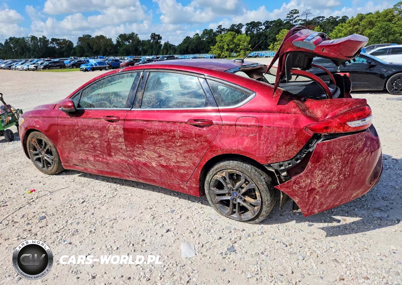 2018 Ford Fusion Se VIN:3FA6P0HD2JR127367 - 2