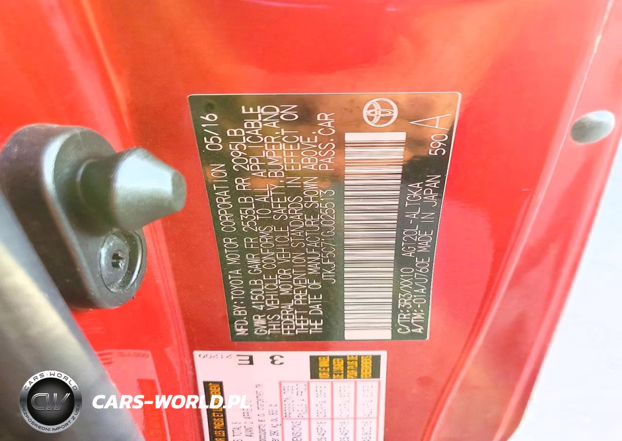 2016 Scion Tc Release Series 10.0 VIN:JTKJF5C71GJ025513 - 13