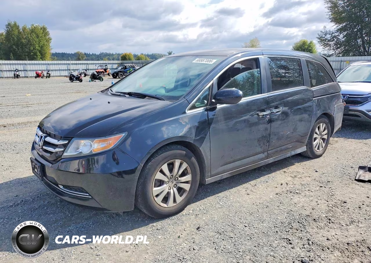 2014 Honda Odyssey Ex VIN:5FNRL5H45EB128553 - 1