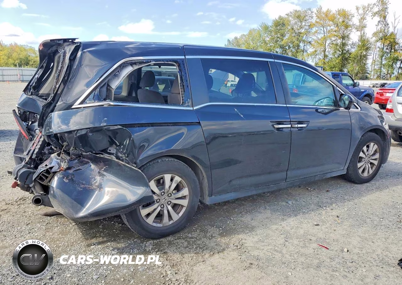 2014 Honda Odyssey Ex VIN:5FNRL5H45EB128553 - 3