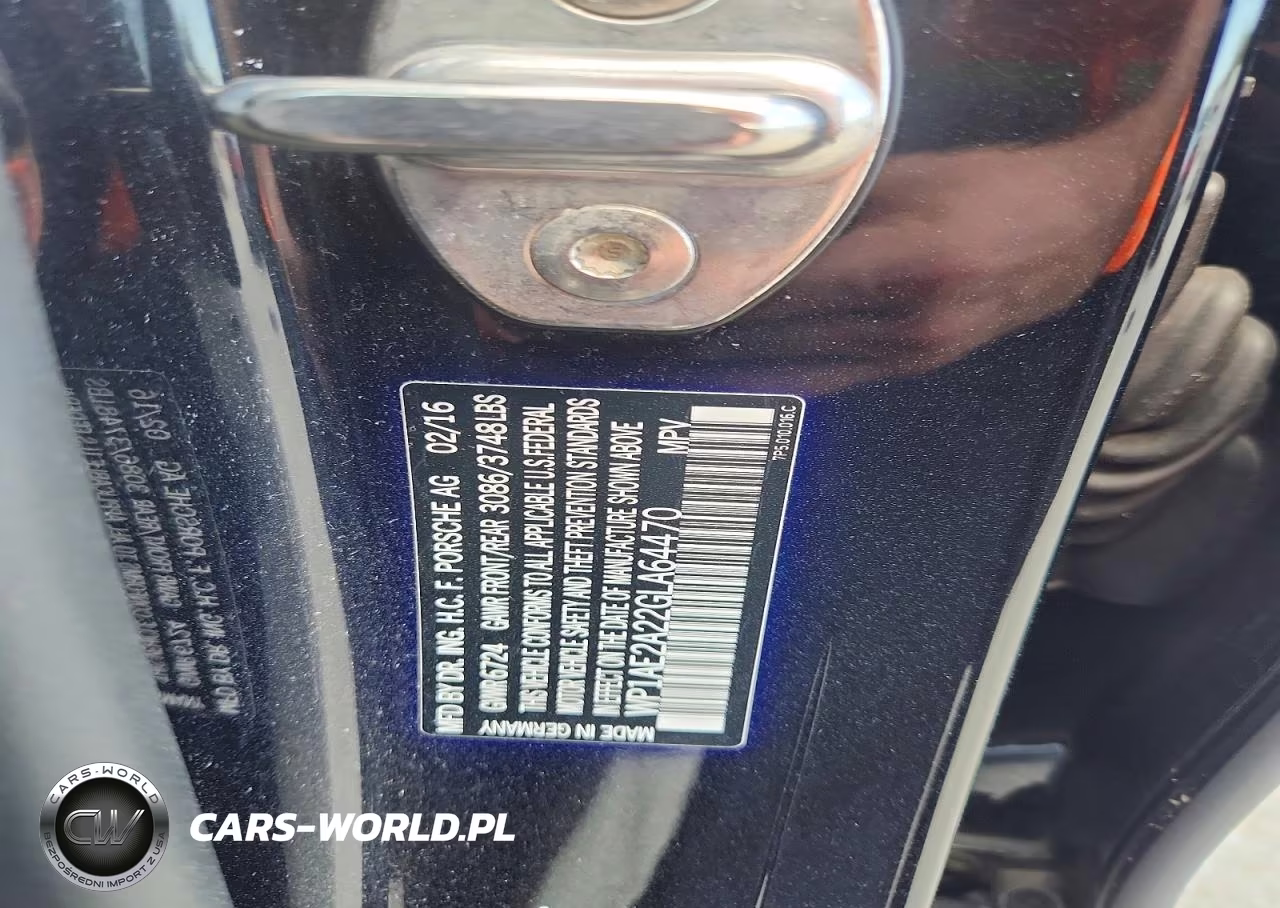 2016 Porsche Cayenne Se Hybrid VIN:WP1AE2A22GLA64470 - 12