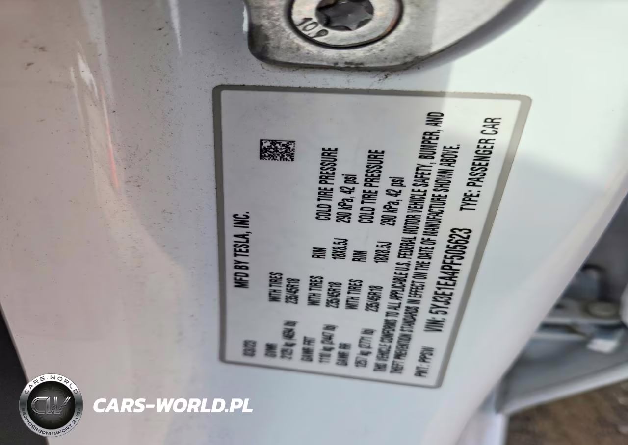 2023 Tesla Model 3 VIN:5YJ3E1EA4PF505623 - 12