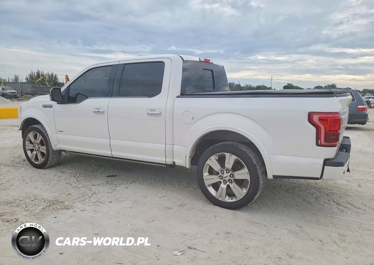 2016 Ford F150 Supercrew VIN:1FTEW1CG8GFB34944 - 2