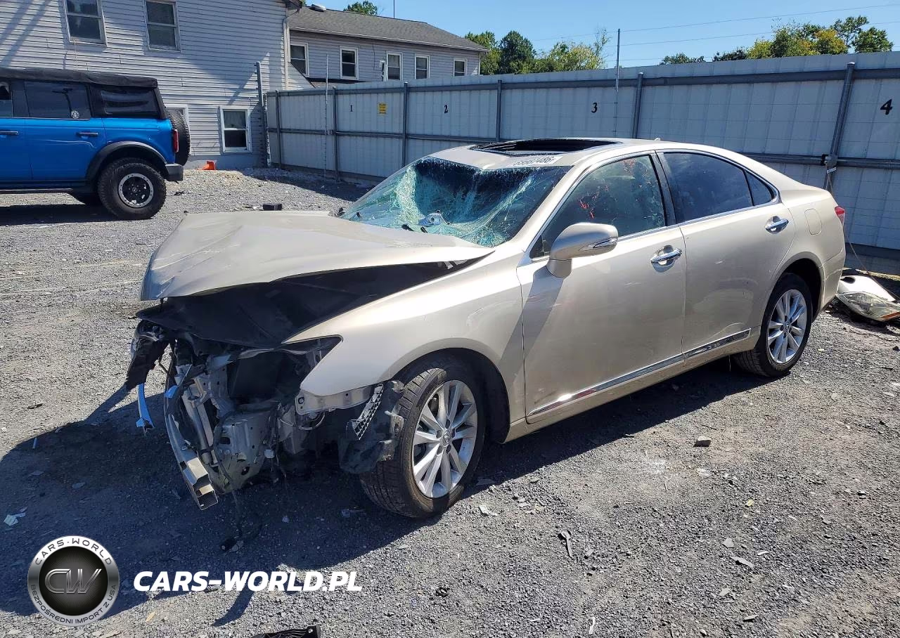 2012 Lexus Es 350 VIN:JTHBK1EGXC2504996 - 1