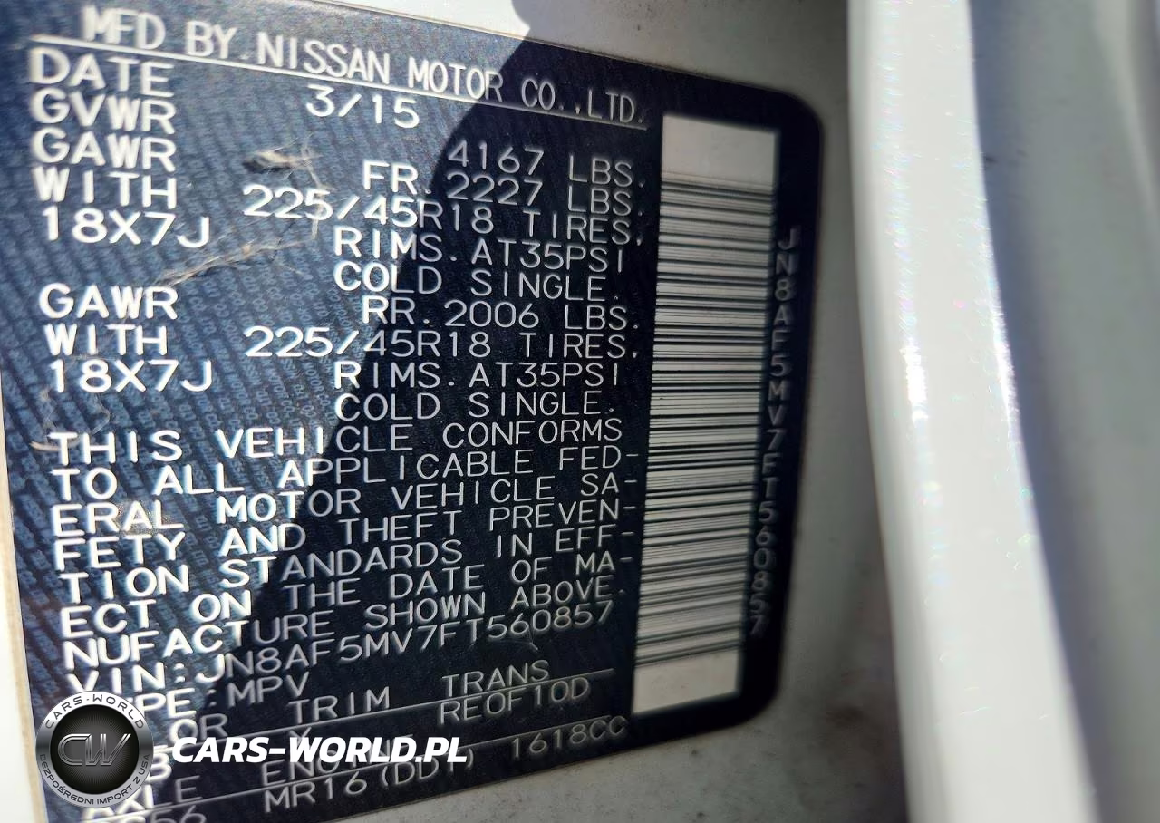 2015 Nissan Juke Nismo VIN:JN8AF5MV7FT560857 - 12