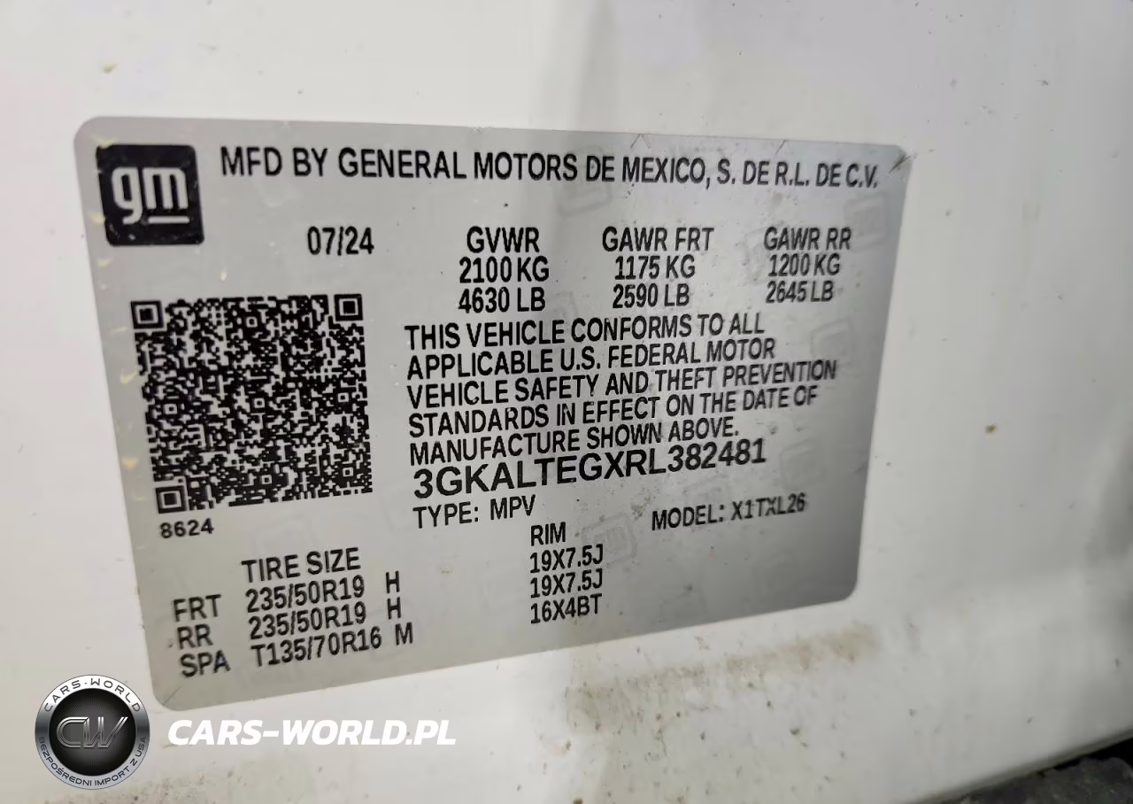 2024 GMC Terrain Sle VIN:3GKALTEGXRL382481 - 13