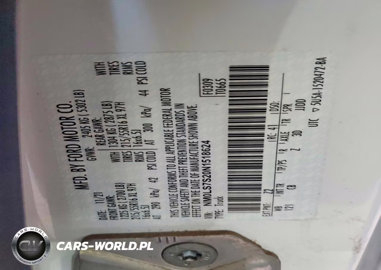 2022 Ford Transit Connect Xl Delivery Van VIN:NM0LS7S20N1518624 - 13