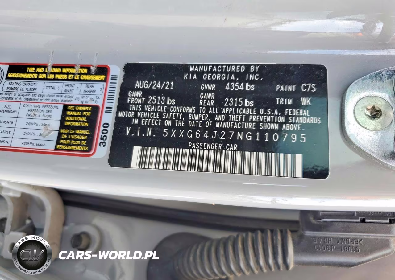 2022 Kia K5 Gt Line VIN:5XXG64J27NG110795 - 12