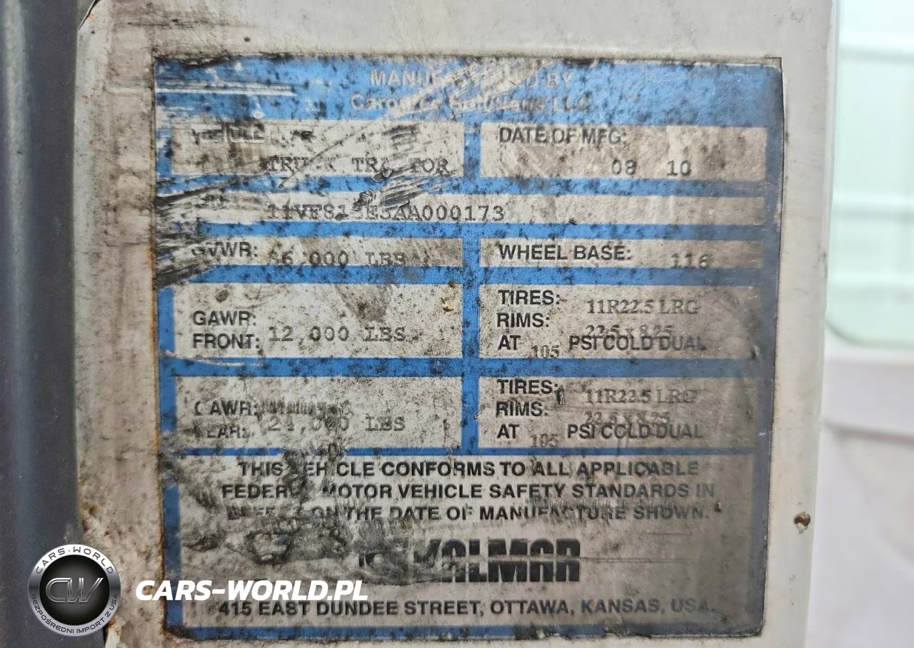 2010 Kalmar Ottawa Yard Truck VIN:11VF813E5AA000173 - 13