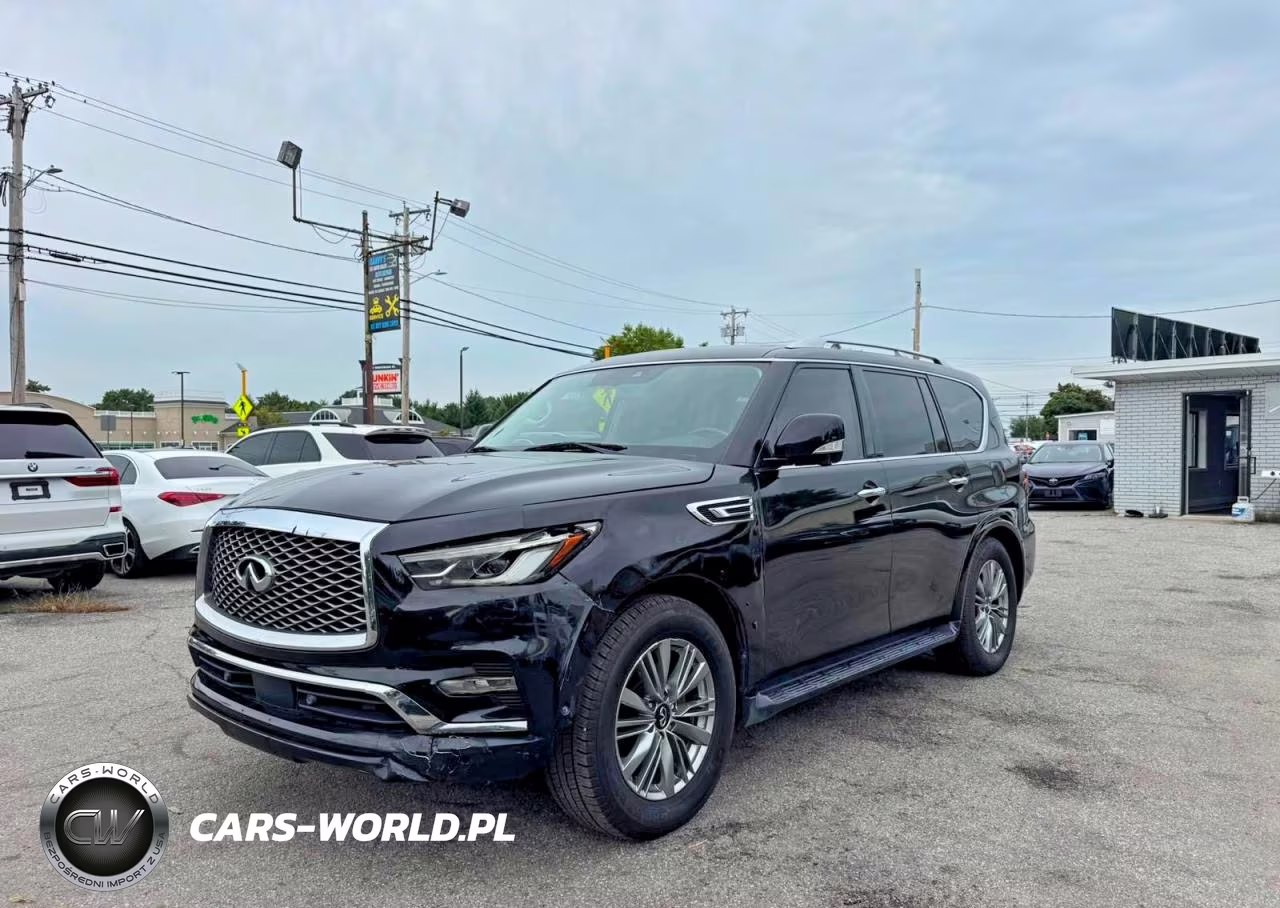 2021 Infiniti Qx80 Luxe VIN:JN8AZ2AC1M9475158 - 2