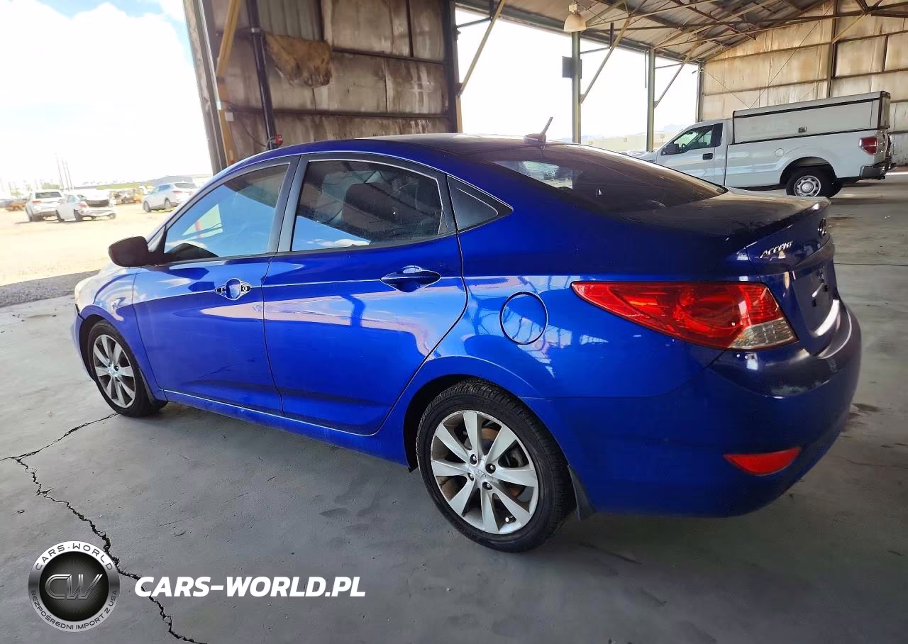 2013 Hyundai Accent Gls VIN:KMHCU4AE7DU377549 - 2