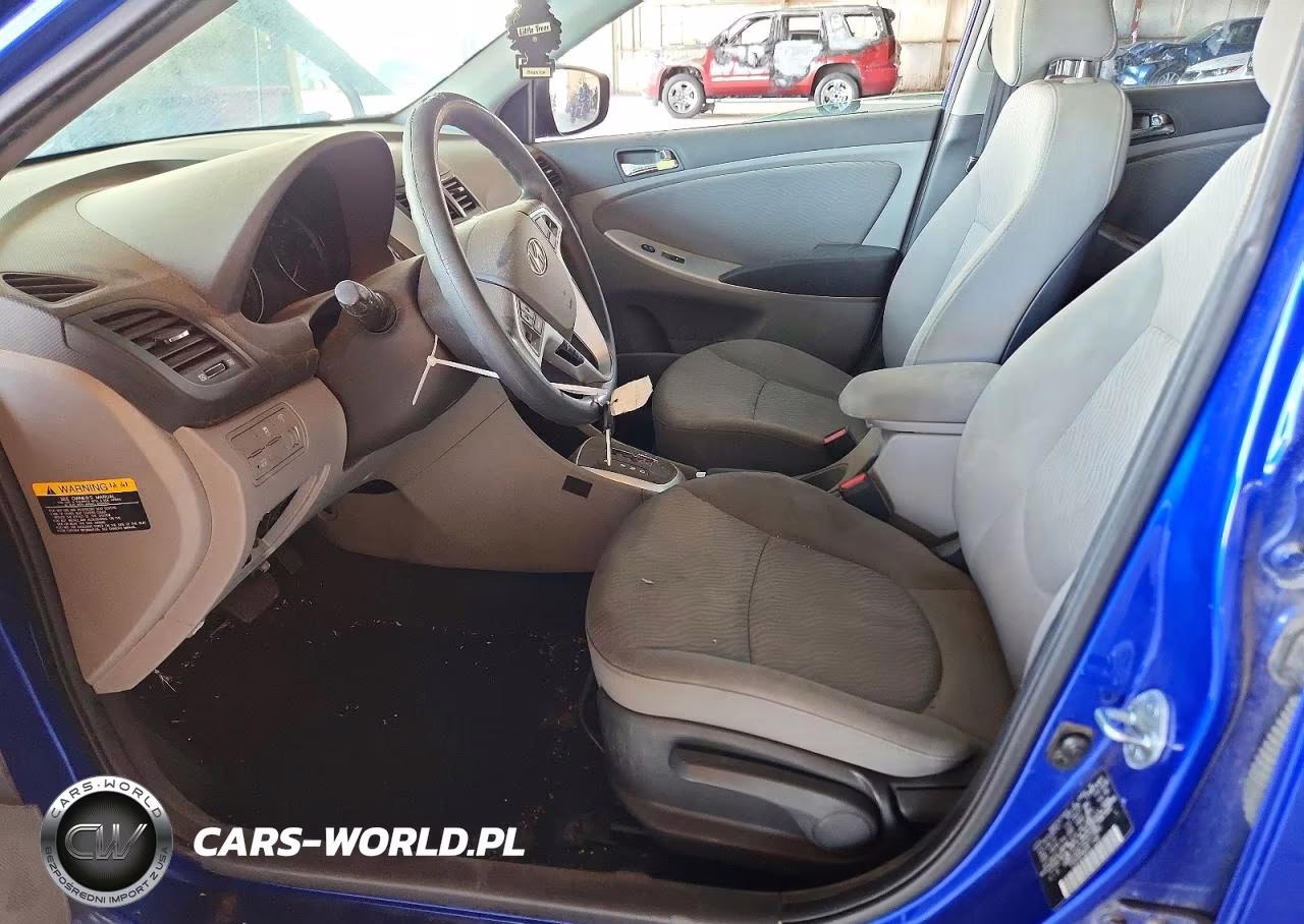 2013 Hyundai Accent Gls VIN:KMHCU4AE7DU377549 - 7