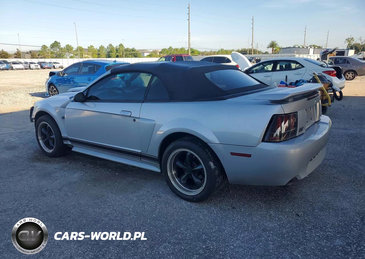 2002 Ford Mustang Gt VIN:1FAFP45X52F191424 - 2