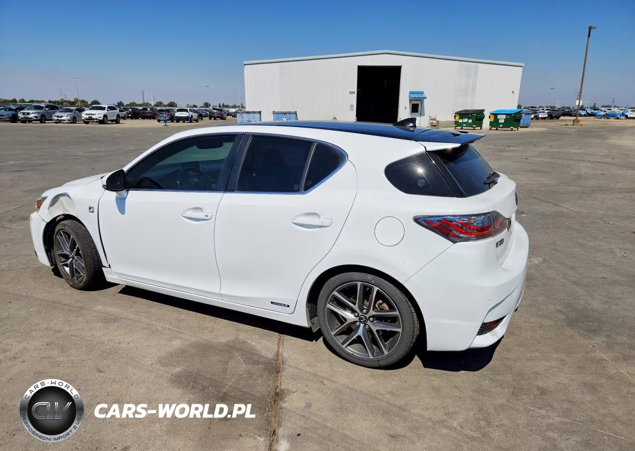 2016 Lexus Ct 200 VIN:JTHKD5BH3G2268728 - 2