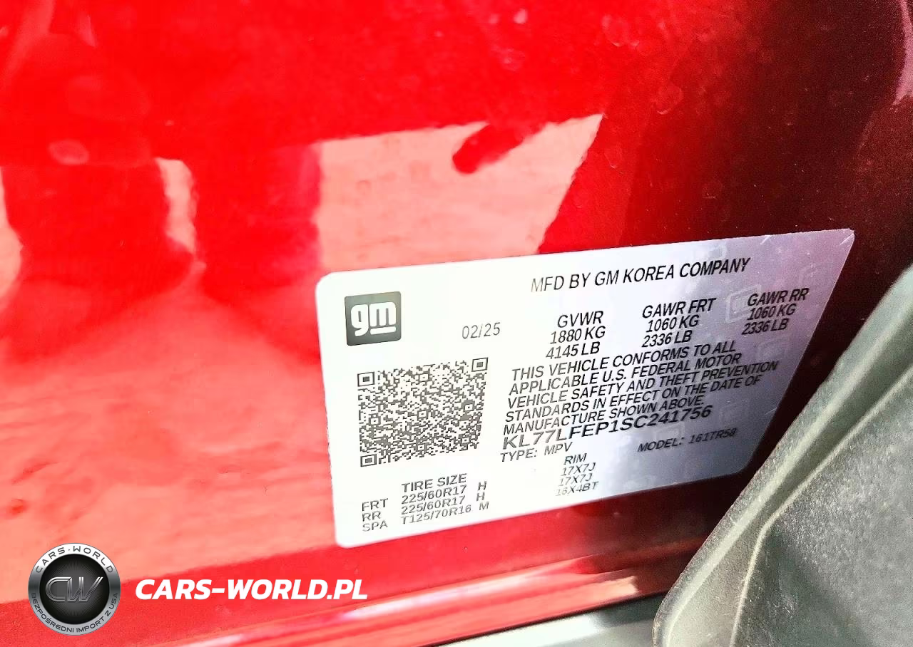 2025 Chevrolet Trax Fwd Ls VIN:KL77LFEP1SC241756 - 14
