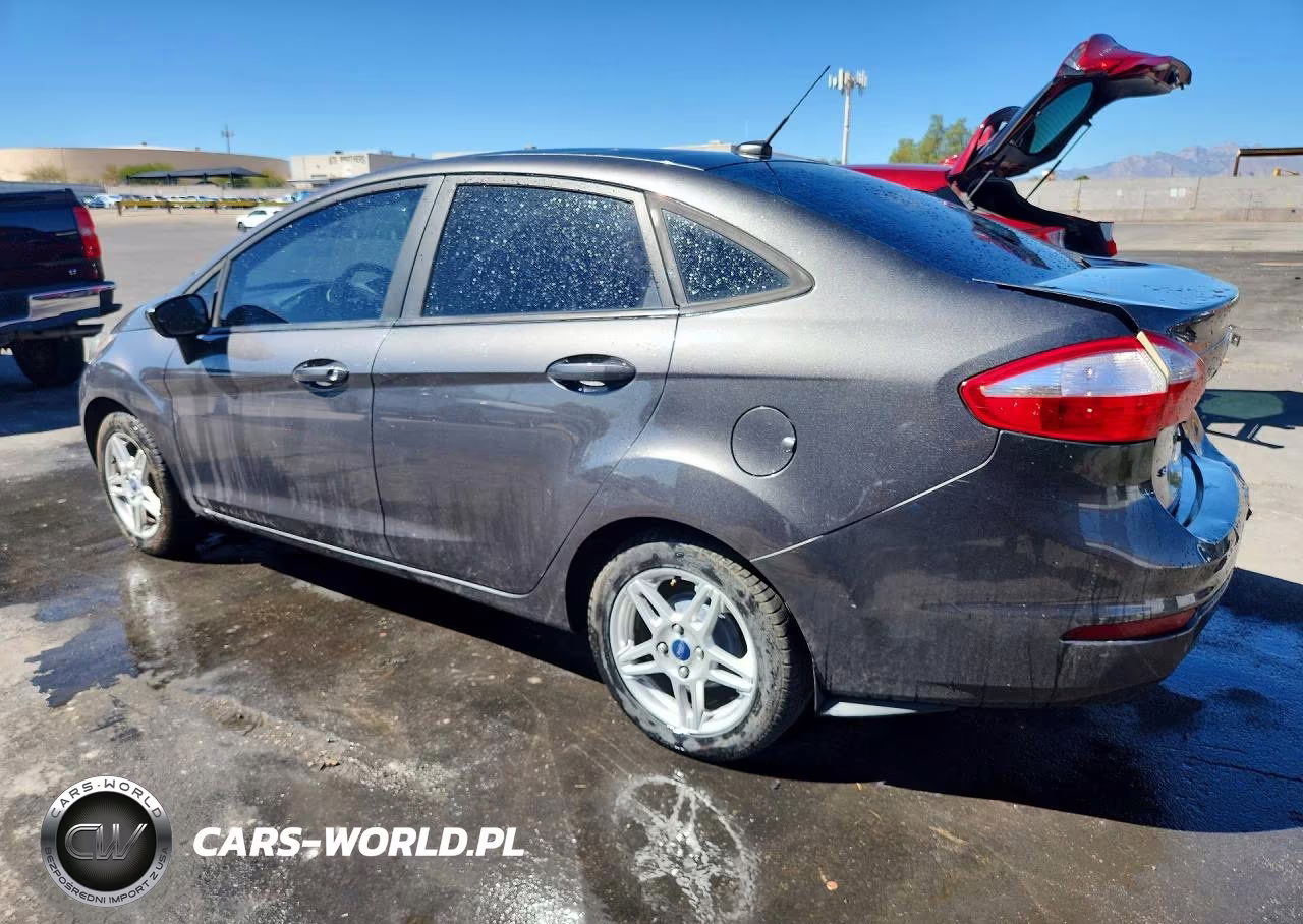 2019 Ford Fiesta Se VIN:3FADP4BJ9KM117012 - 2