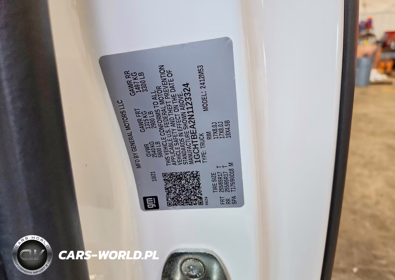 2022 Chevrolet Colorado VIN:1GCHTBEA2N1123324 - 12