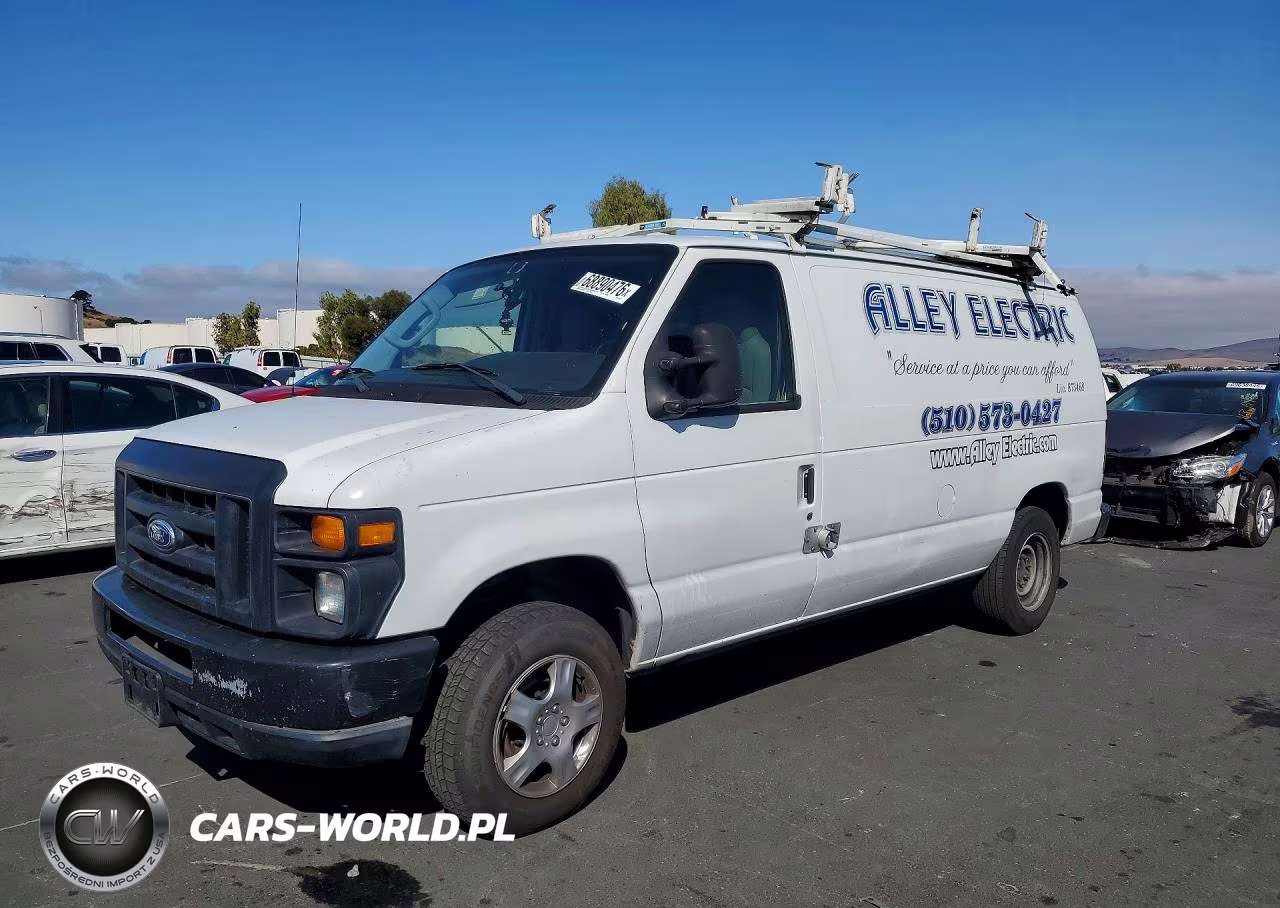 2014 Ford Econoline E150 Van VIN:1FTNE1EW3EDA77634 - 1