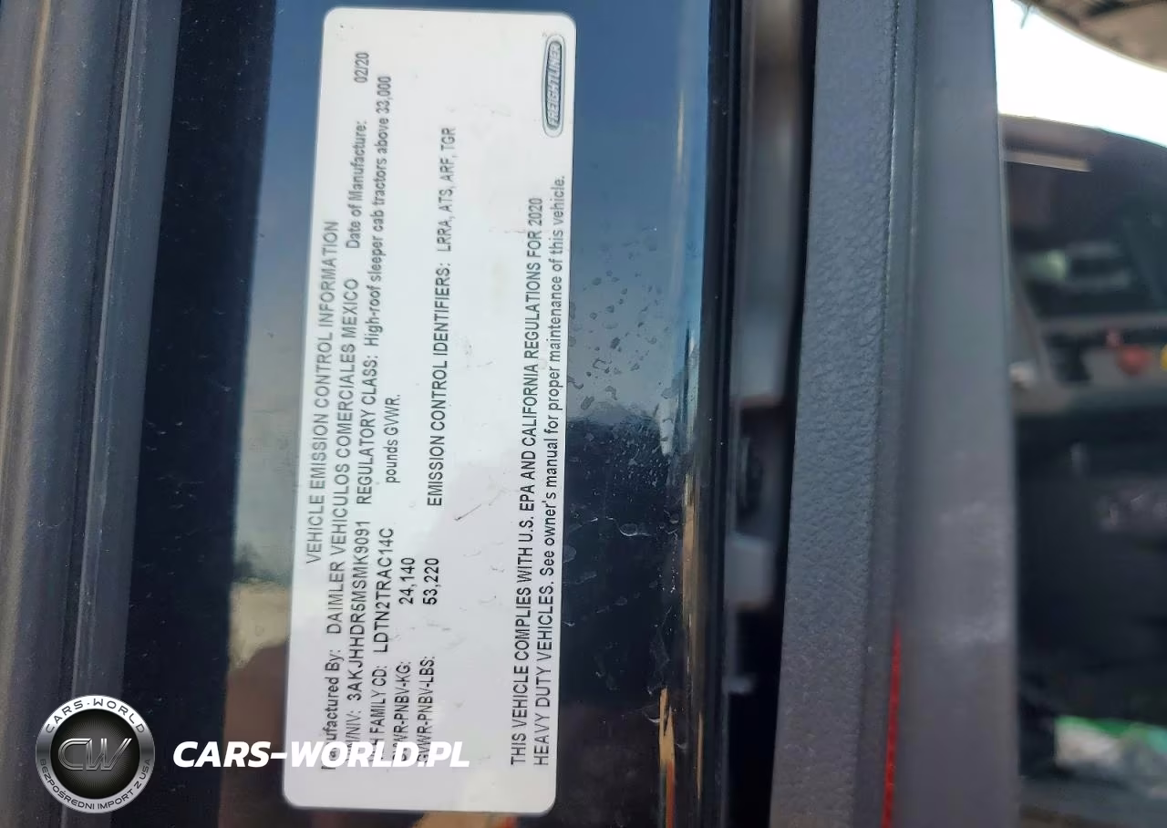 2021 Freightliner Cascadia 126 VIN:3AKJHHDR5MSMK9091 - 12