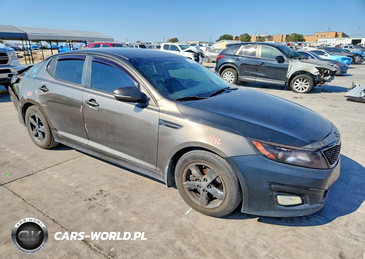 2014 Kia Optima Lx VIN:5XXGM4A71EG271144 - 4