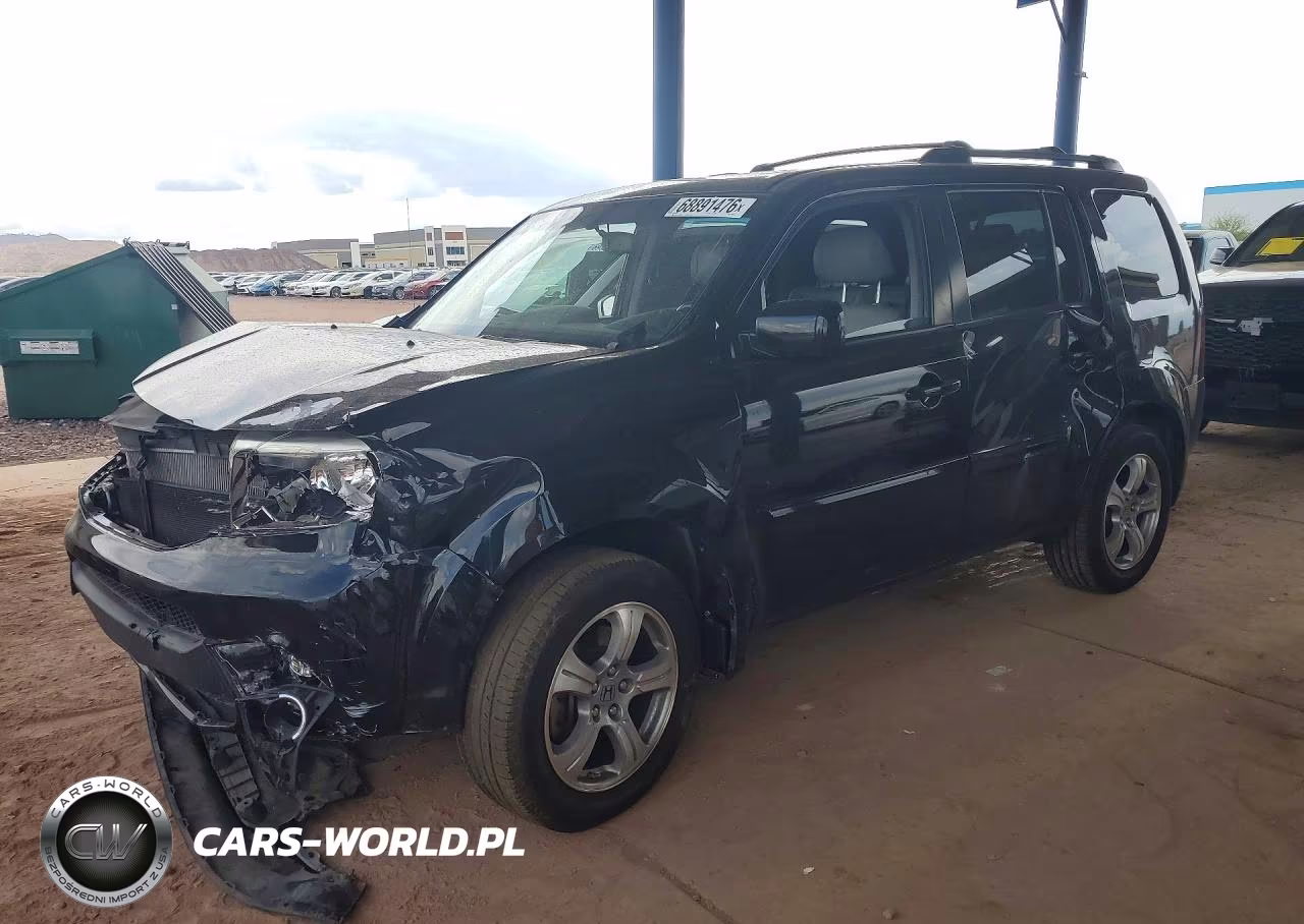 2015 Honda Pilot Exl VIN:5FNYF4H50FB004584 - 1