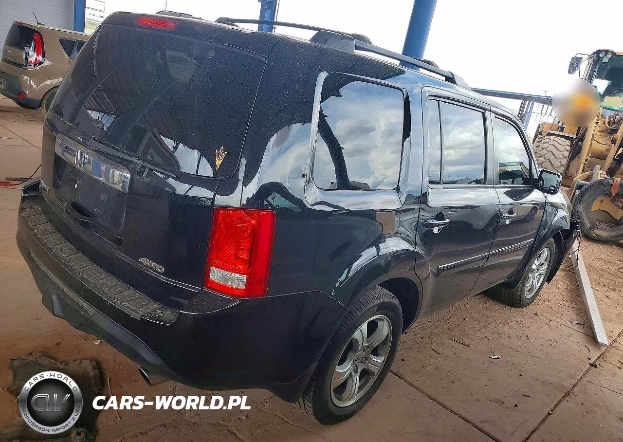 2015 Honda Pilot Exl VIN:5FNYF4H50FB004584 - 3