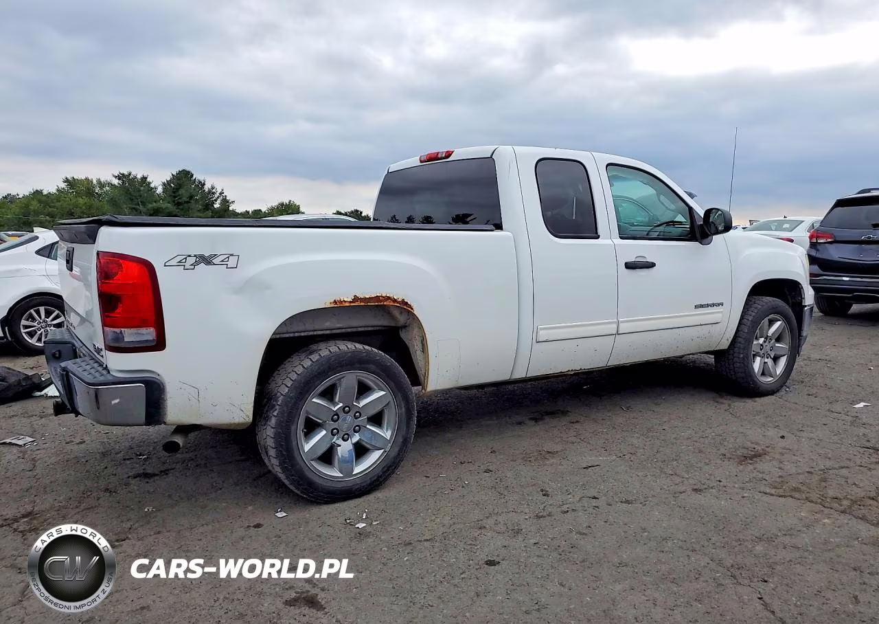 2013 GMC Sierra K1500 Sle VIN:1GTR2VE79DZ103262 - 3