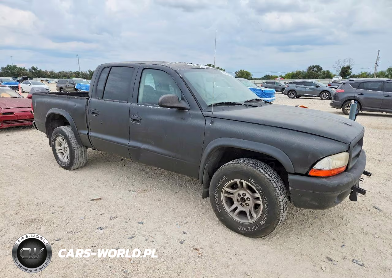 2002 Dodge Dakota Quad Sport VIN:1B7HG38N72S659166 - 4