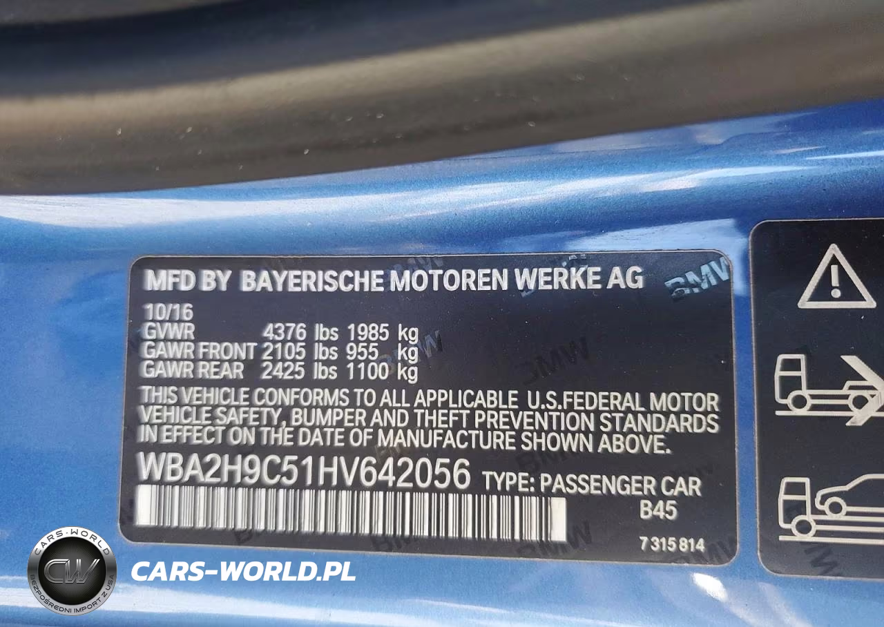 2017 BMW 230Xi VIN:WBA2H9C51HV642056 - 12