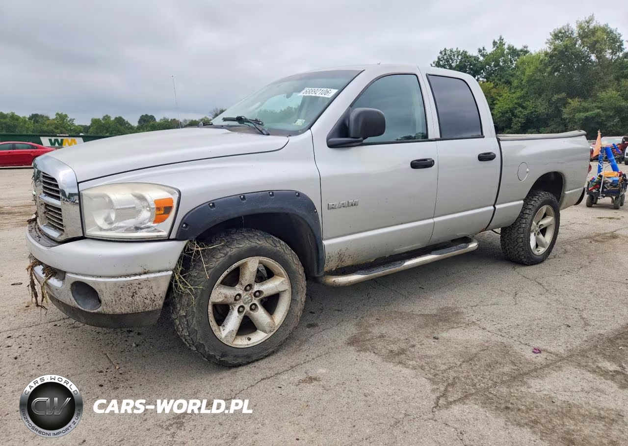 2008 Dodge Ram 1500 VIN:1D7HU18N28S580967 - 1