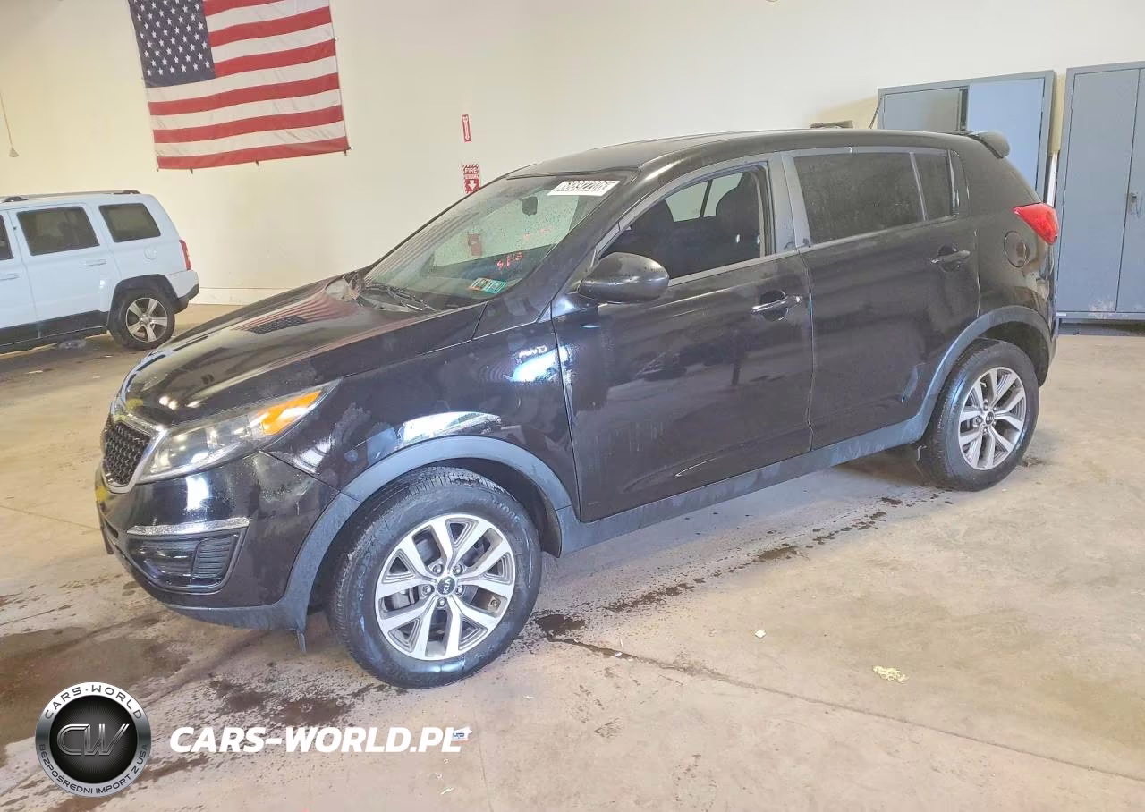 2014 Kia Sportage Lx VIN:KNDPBCAC6E7552166 - 1