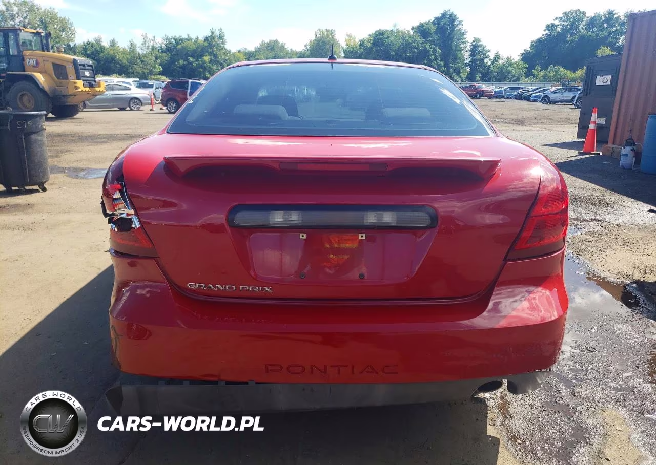 2008 Pontiac Grand Prix VIN:2G2WP552X81186664 - 6
