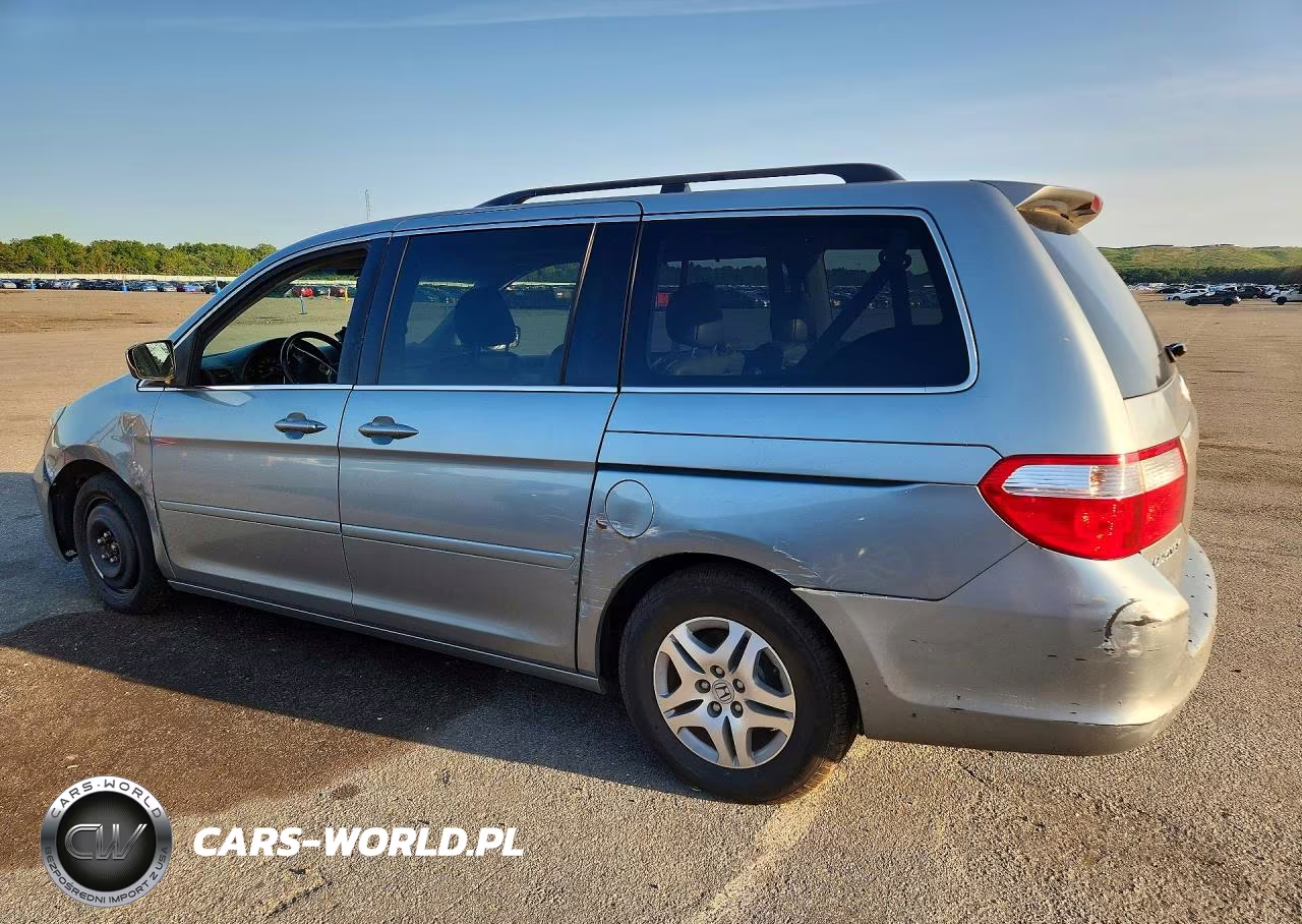 2007 Honda Odyssey Exl VIN:5FNRL386X6B126594 - 2