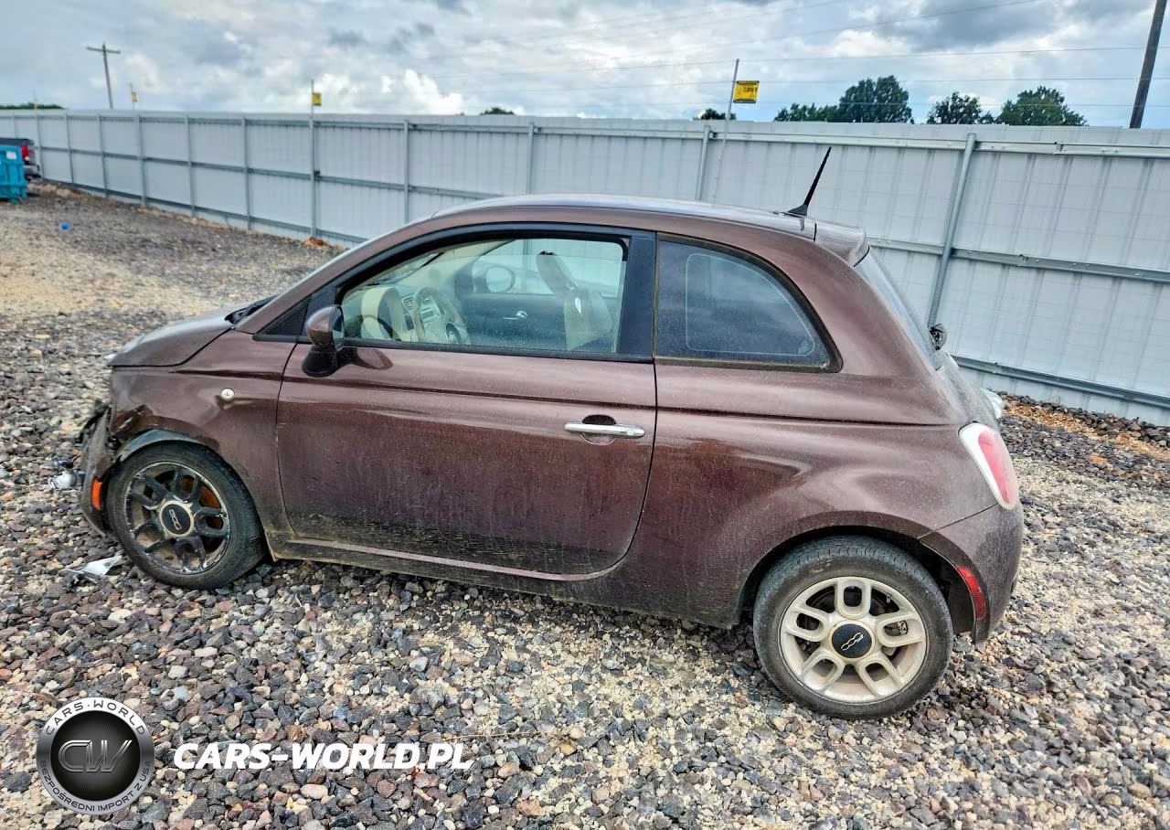 2012 Fiat 500 Pop VIN:3C3CFFAR5CT304030 - 2