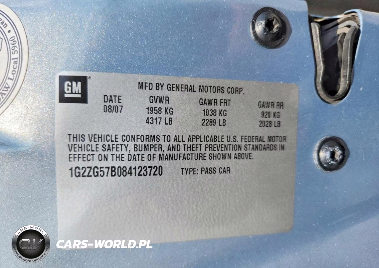 2008 Pontiac G6 Base VIN:1G2ZG57B084123720 - 12